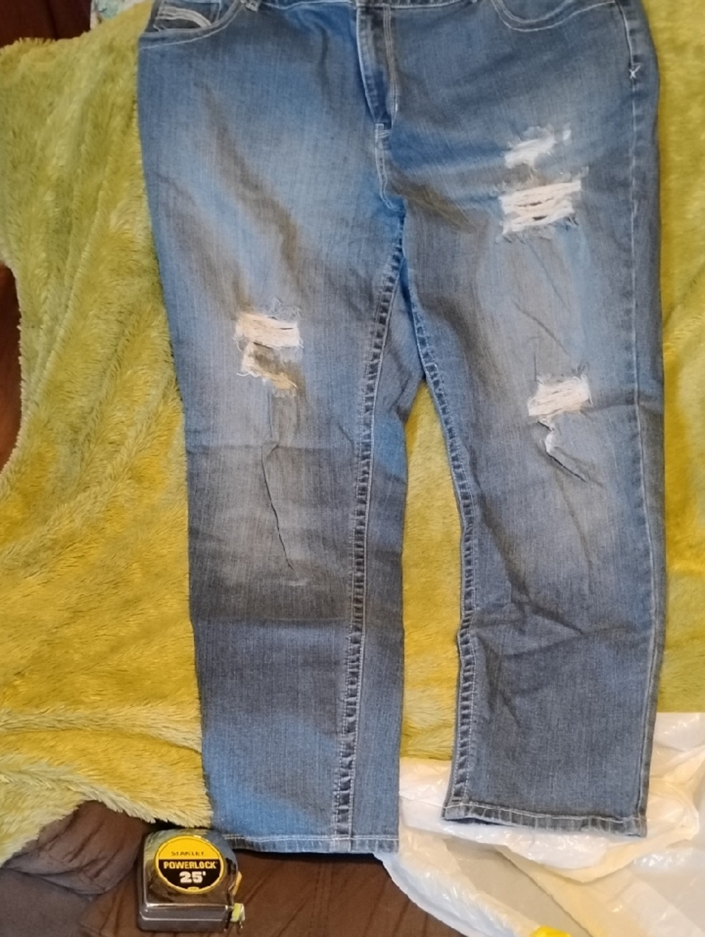 Lane Bryant Distressed Light Blue Women’s Jeans